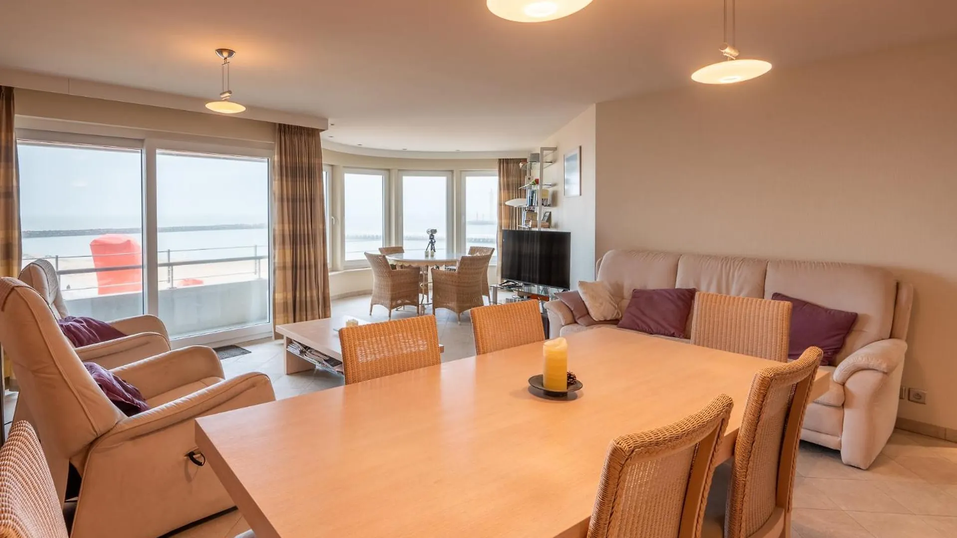 Marvelous Apartment With A Stunning View And Garage Ostend