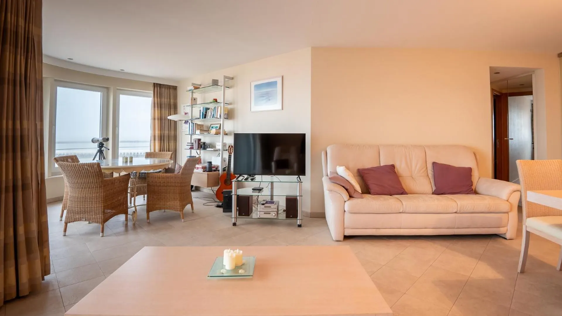 Marvelous Apartment With A Stunning View And Garage Ostend